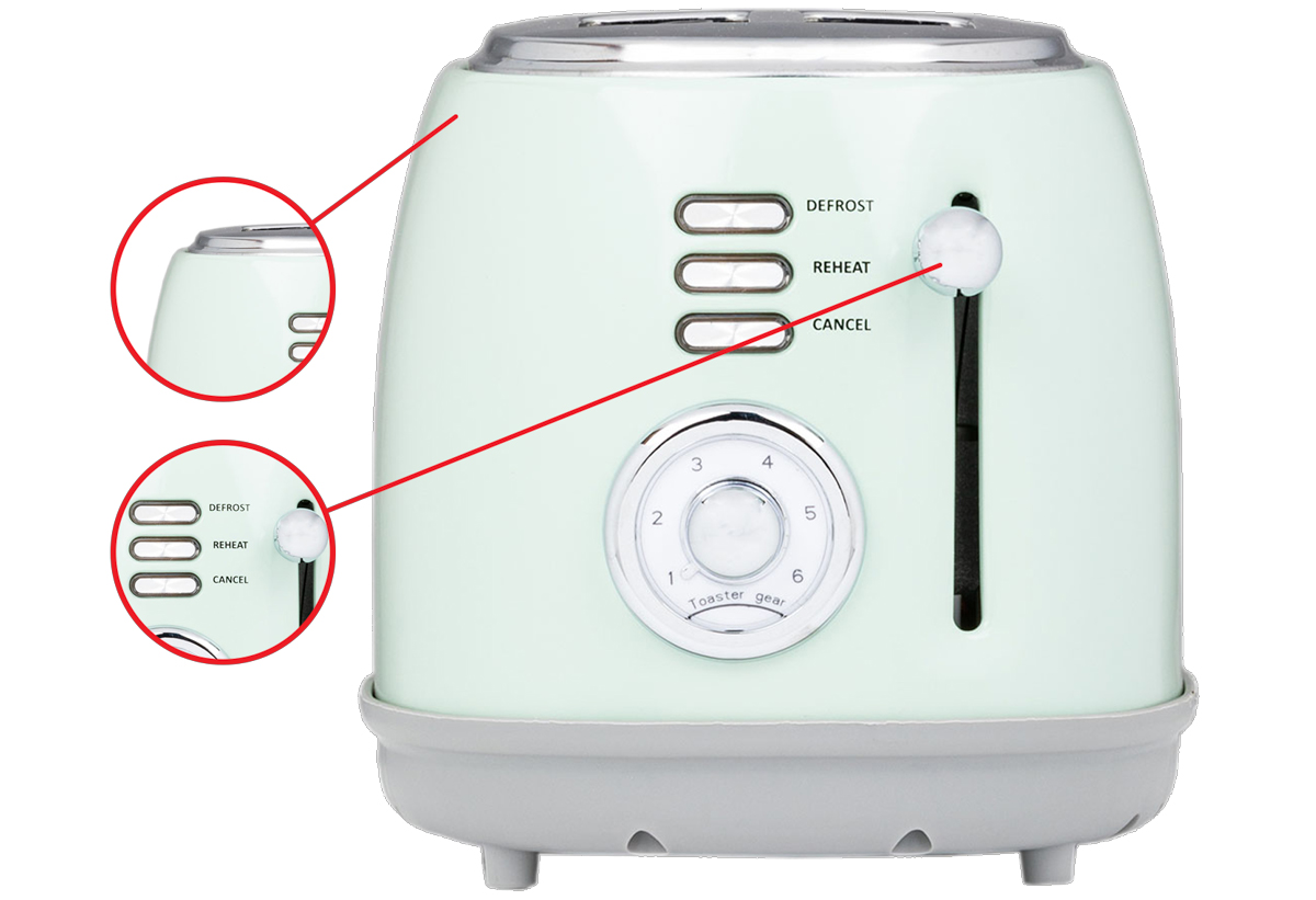 Απεικονίζεται η φρυγανιέρα